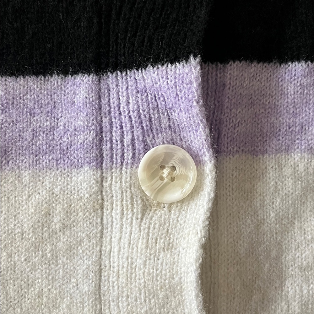 Maeve Tan and Black Knit Vest xs - Picture 6 of 7
